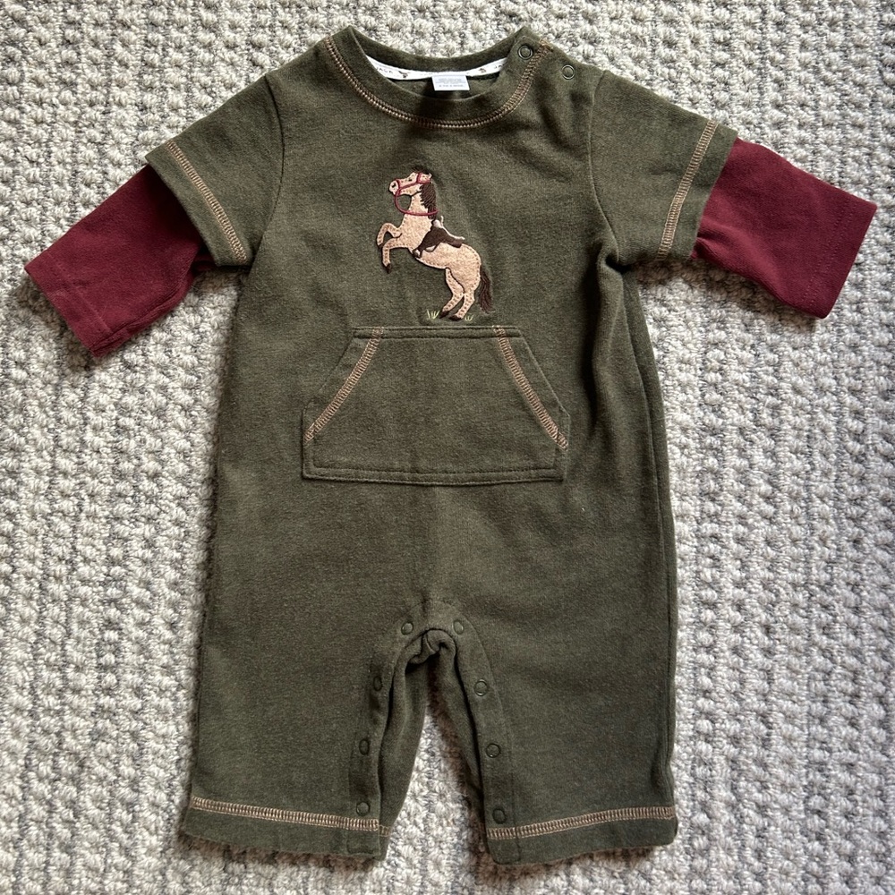 Janie and Jack One Piece Infant Romper Size 0-3 Months